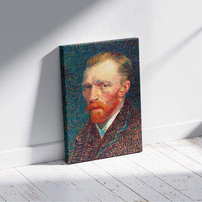 Self Portrait - Vincent van Gogh - Framed Canvas Wall Art Print - House Prints
