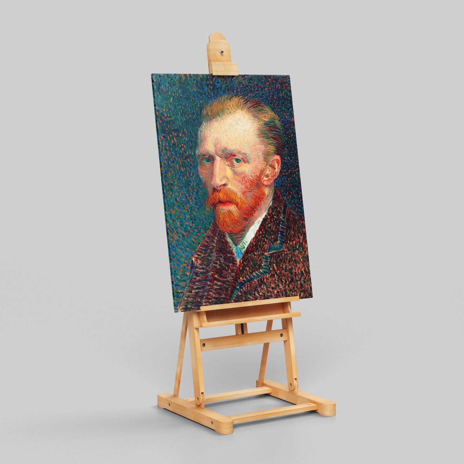 Self Portrait - Vincent van Gogh - Framed Canvas Wall Art Print - House Prints