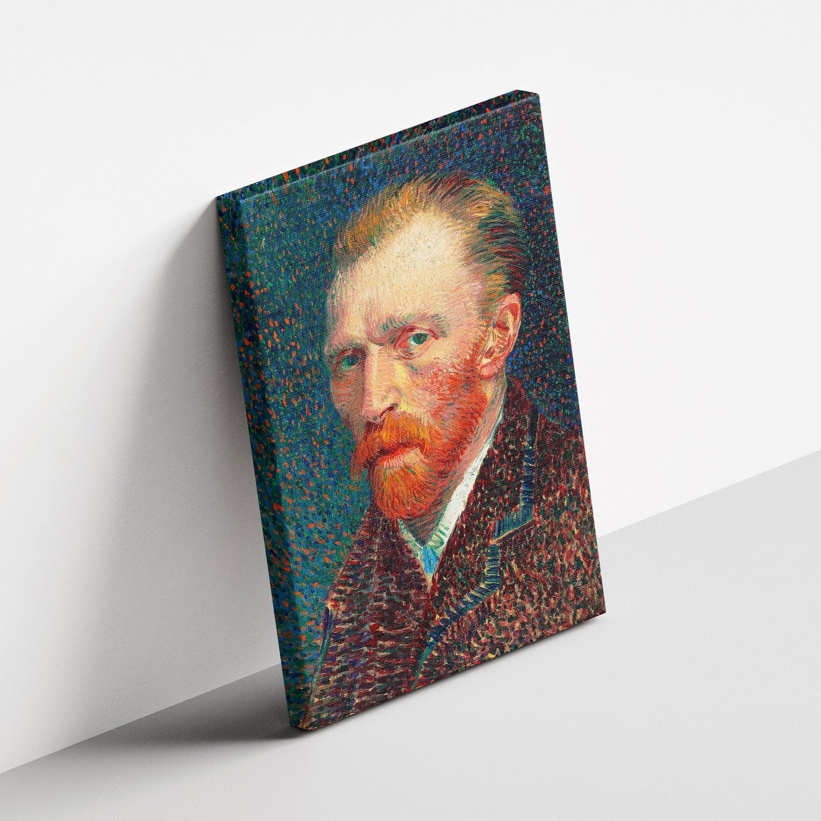 Self Portrait - Vincent van Gogh - Framed Canvas Wall Art Print - House Prints