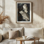 Snowy Owl from Birds of America - John James Audubon - Rolled Poster Wall Art Print | House Prints