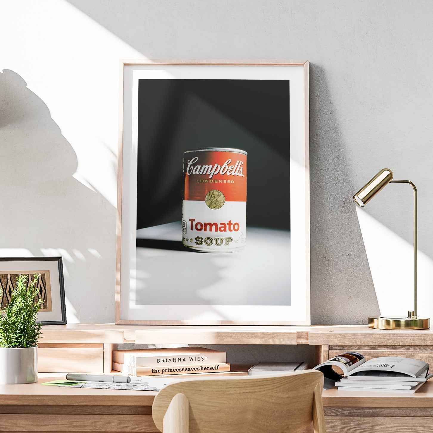 Soup Andy Warhol Inspired Art - Rolled Poster Wall Art Print - House Prints