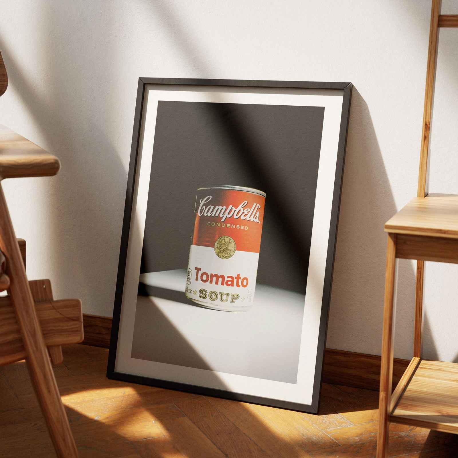 Soup Andy Warhol Inspired Art - Rolled Poster Wall Art Print - House Prints