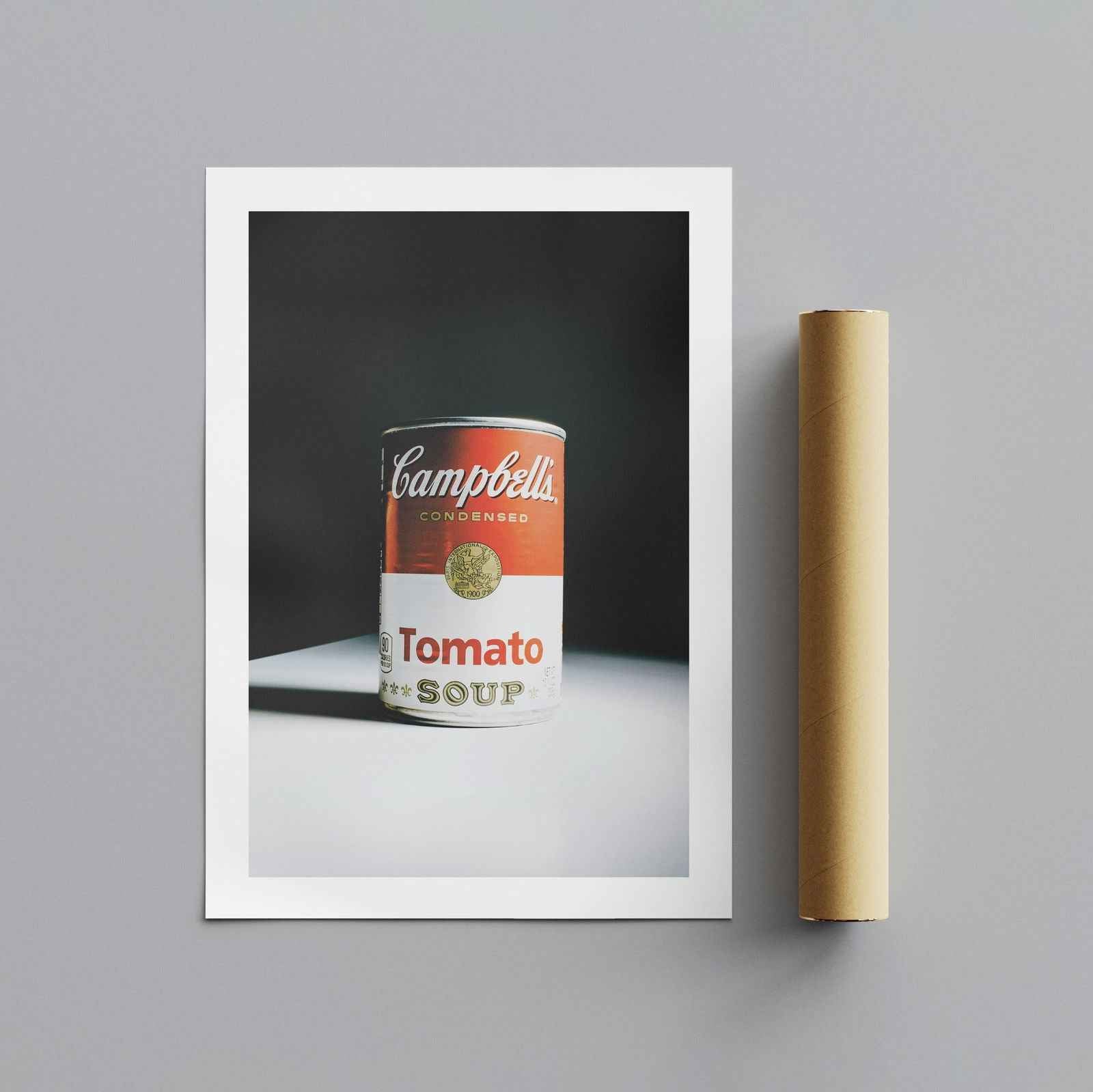 Soup Andy Warhol Inspired Art - Rolled Poster Wall Art Print - House Prints