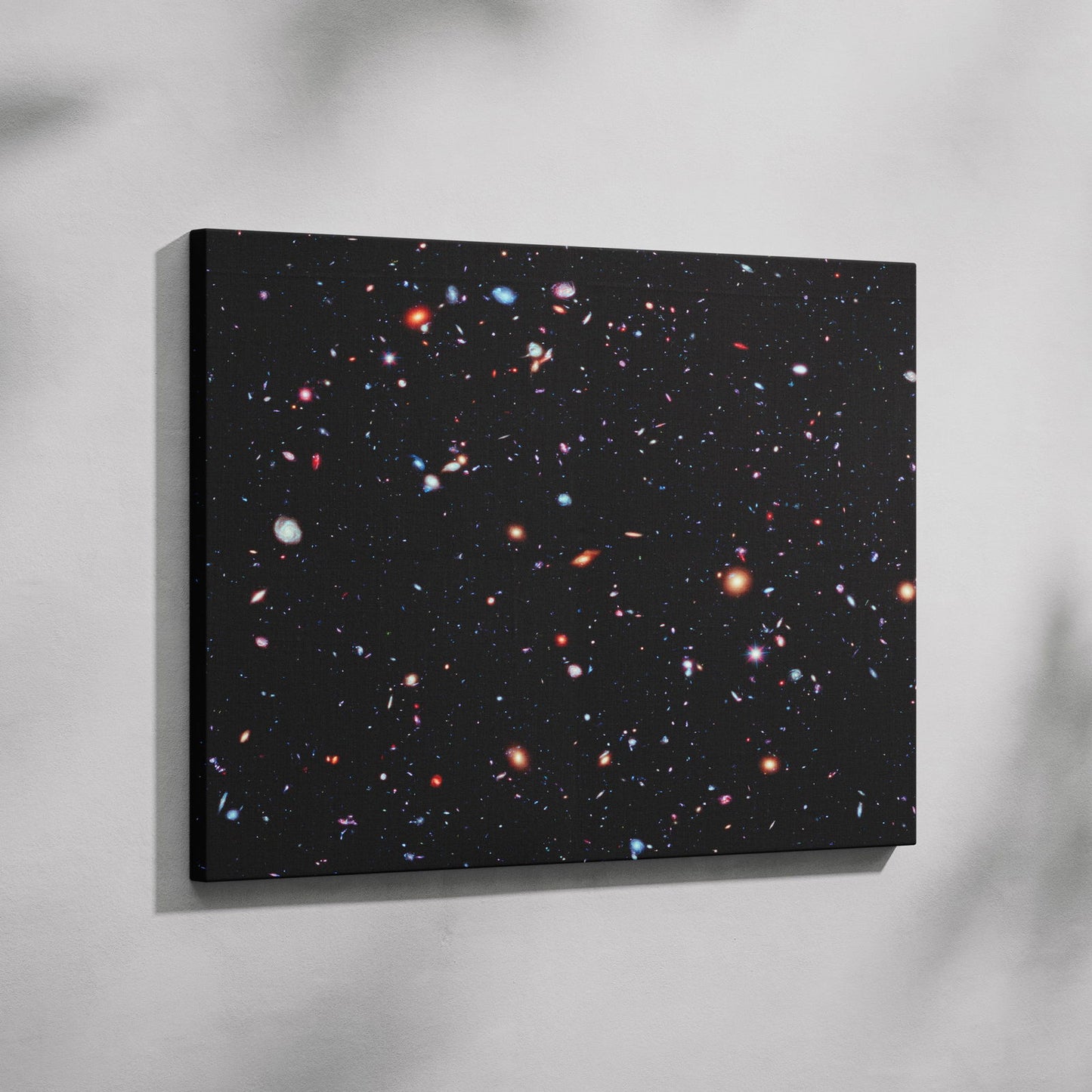 Space Hubble Deep Field - Framed Canvas Wall Art Print - House Prints
