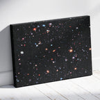 Space Hubble Deep Field - Framed Canvas Wall Art Print | House Prints