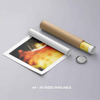 Spaceman Burning in the Sun - Rolled Poster Wall Art Print | House Prints