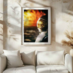 Spaceman Burning in the Sun - Rolled Poster Wall Art Print | House Prints
