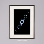 Stages of the Solar Eclipse - Rolled Poster Wall Art Print | House Prints