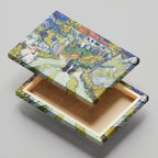 Stairway at Auvers - Vincent van Gogh - Framed Canvas Wall Art Print | House Prints