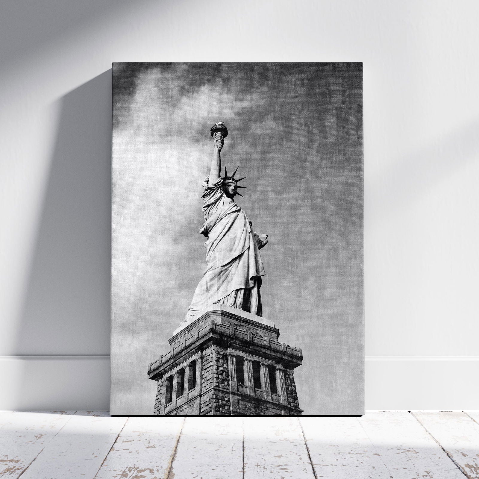 Statue of Liberty New York City - Framed Canvas Wall Art Print | House Prints