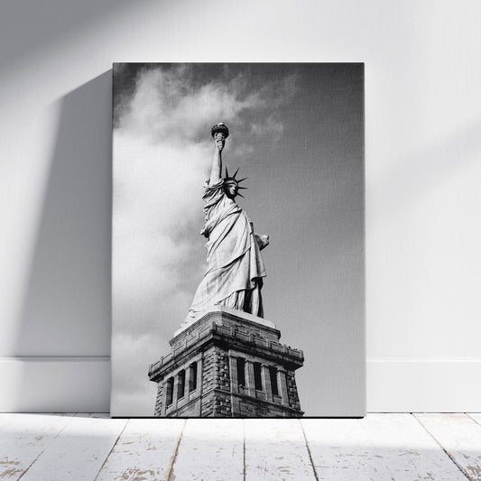 Statue of Liberty New York City - Framed Canvas Wall Art Print - House Prints