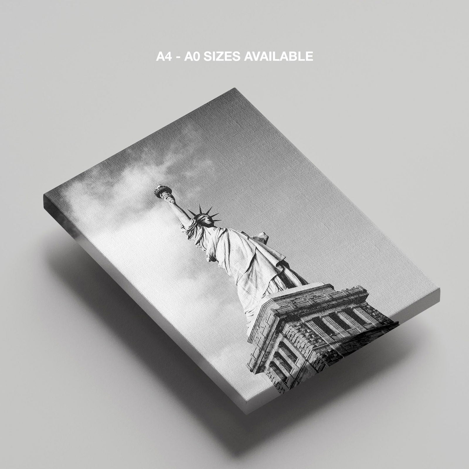 Statue of Liberty New York City - Framed Canvas Wall Art Print | House Prints