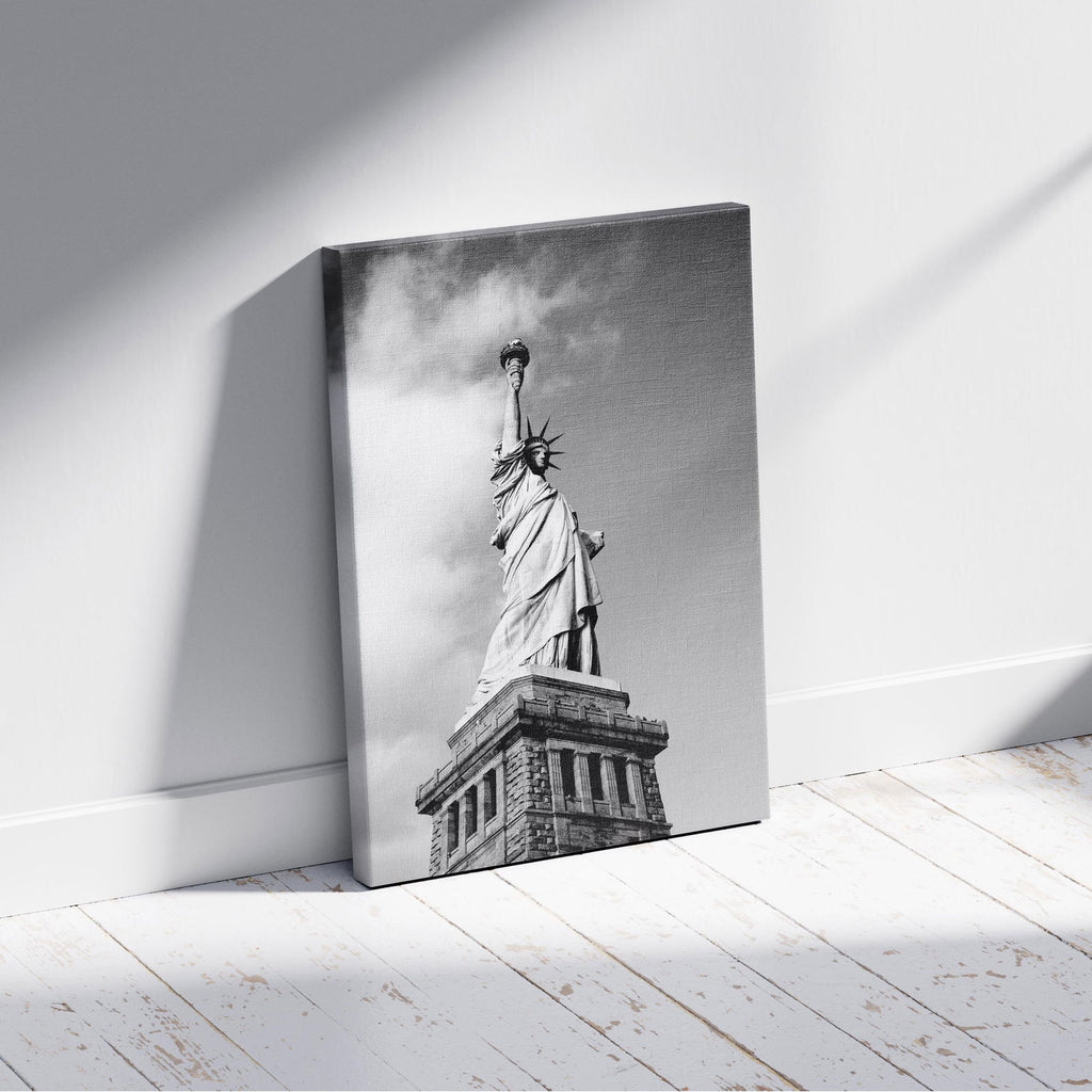 Statue of Liberty New York City - Framed Canvas Wall Art Print | House Prints