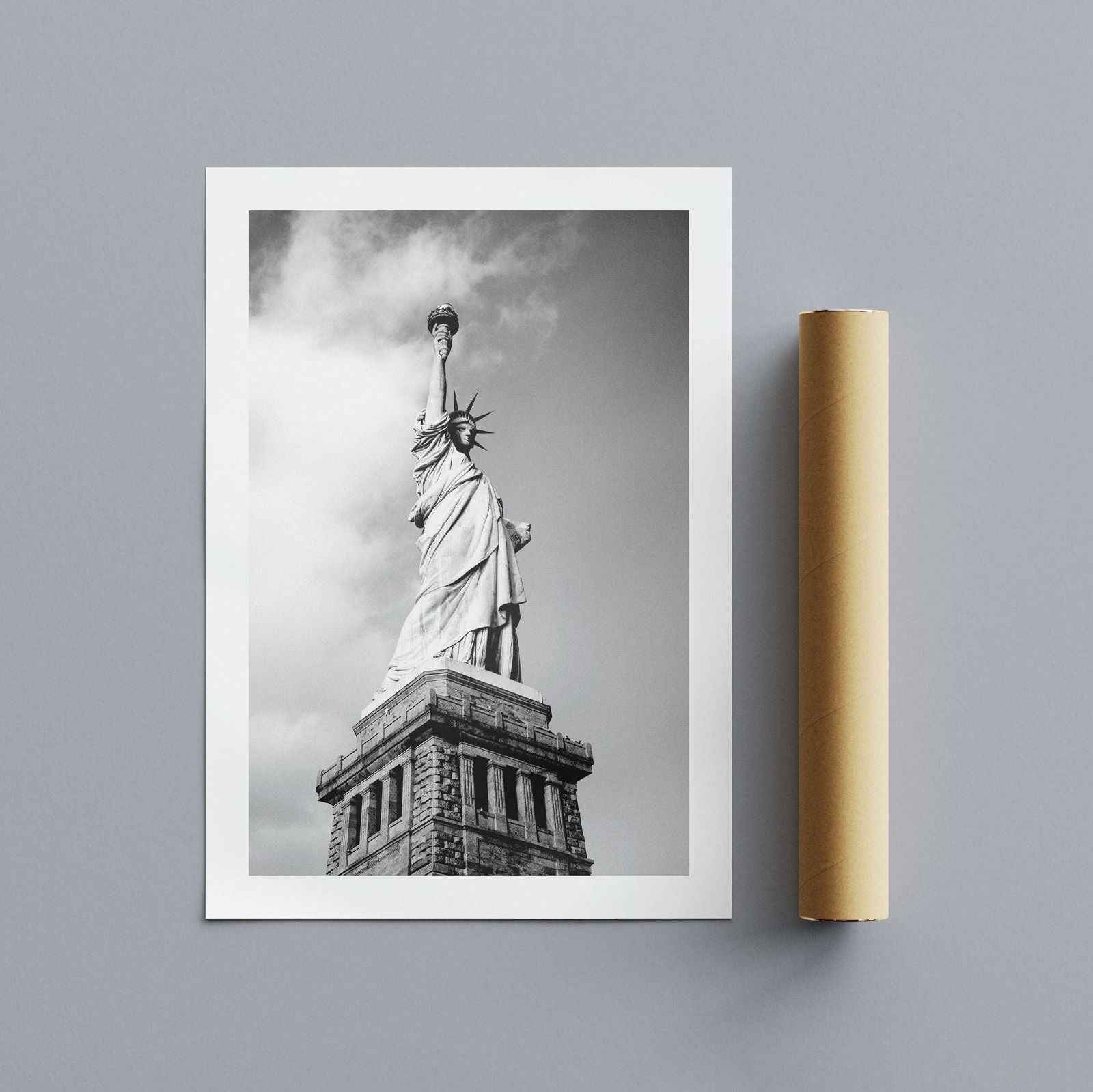 Statue of Liberty New York City - Rolled Poster Wall Art Print | House Prints