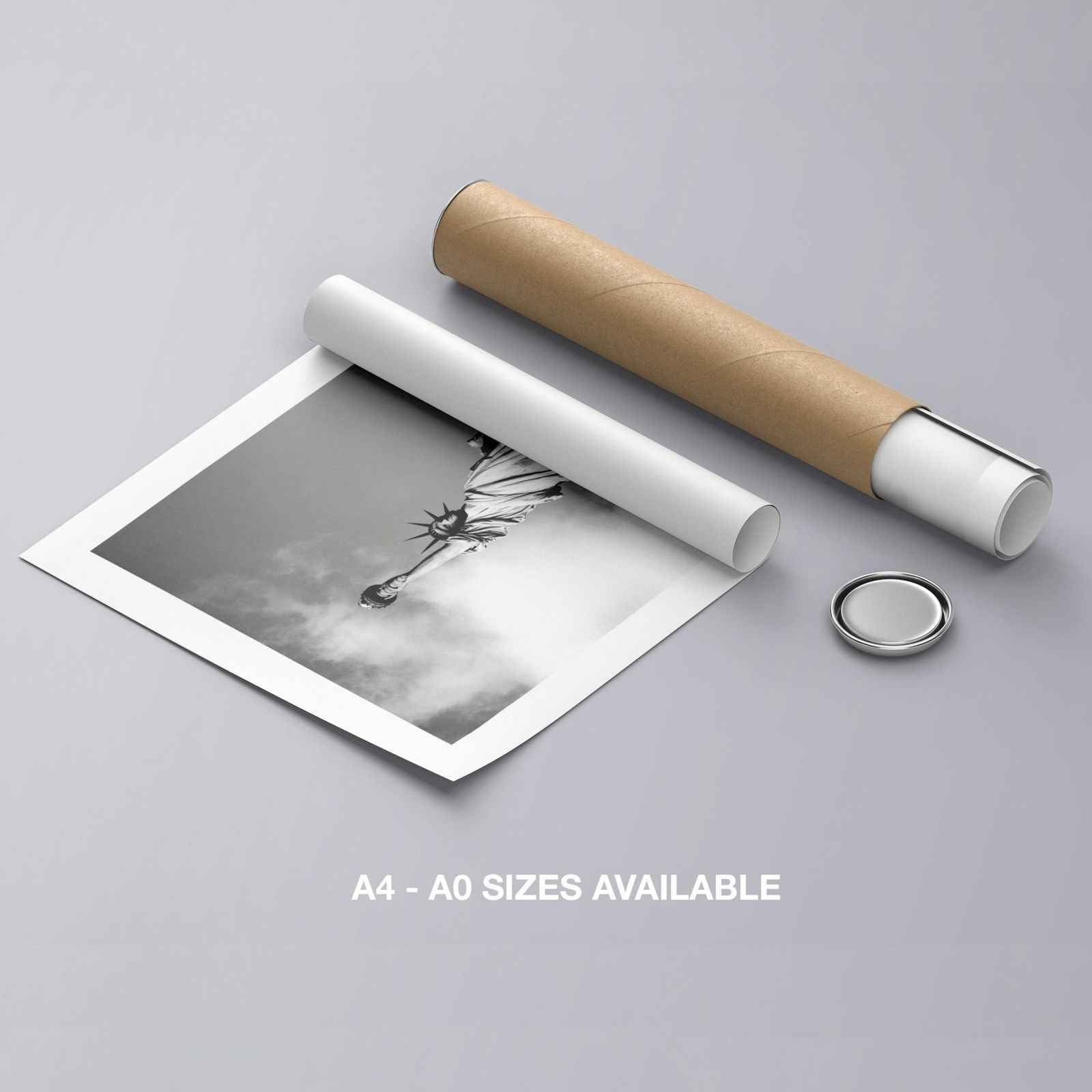 Statue of Liberty New York City - Rolled Poster Wall Art Print | House Prints
