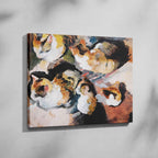 Study of a Cat Katzenstudien - August Macke - Framed Canvas Wall Art Print | House Prints