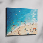 Summer Days at the Beach - Framed Canvas Wall Art Print | House Prints
