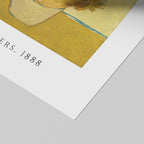 Sunflowers Art Exhibition - Vincent van Gogh - Rolled Poster Wall Art Print | House Prints