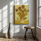 Sunflowers - Vincent van Gogh - Framed Canvas Wall Art Print | House Prints