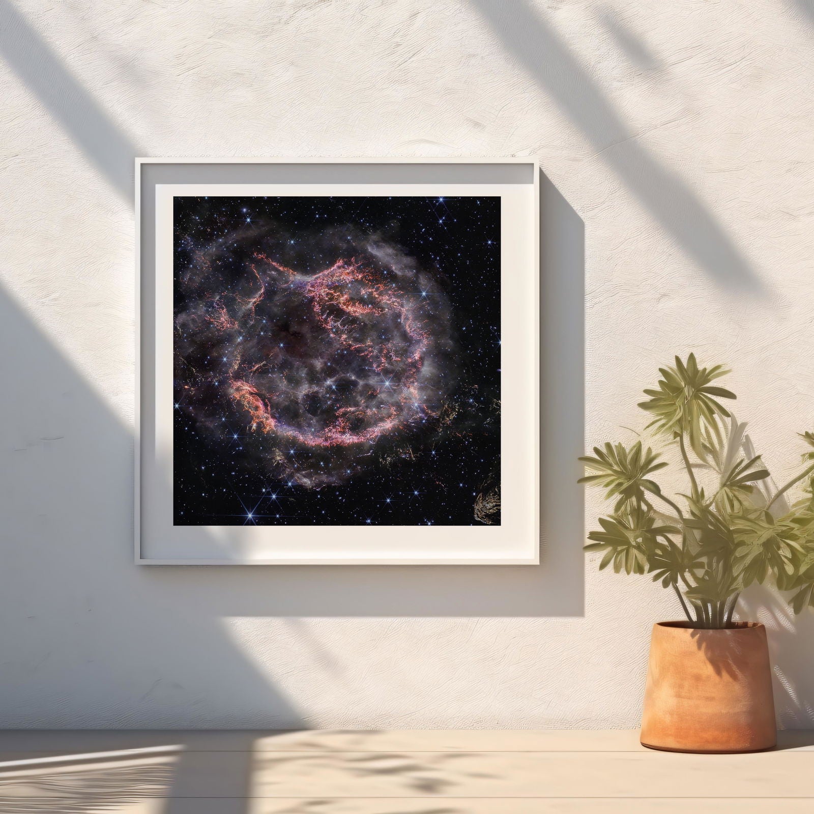 Supernova Cassiopeia A Space Hubble Telescope - Rolled Poster Wall Art Print - House Prints