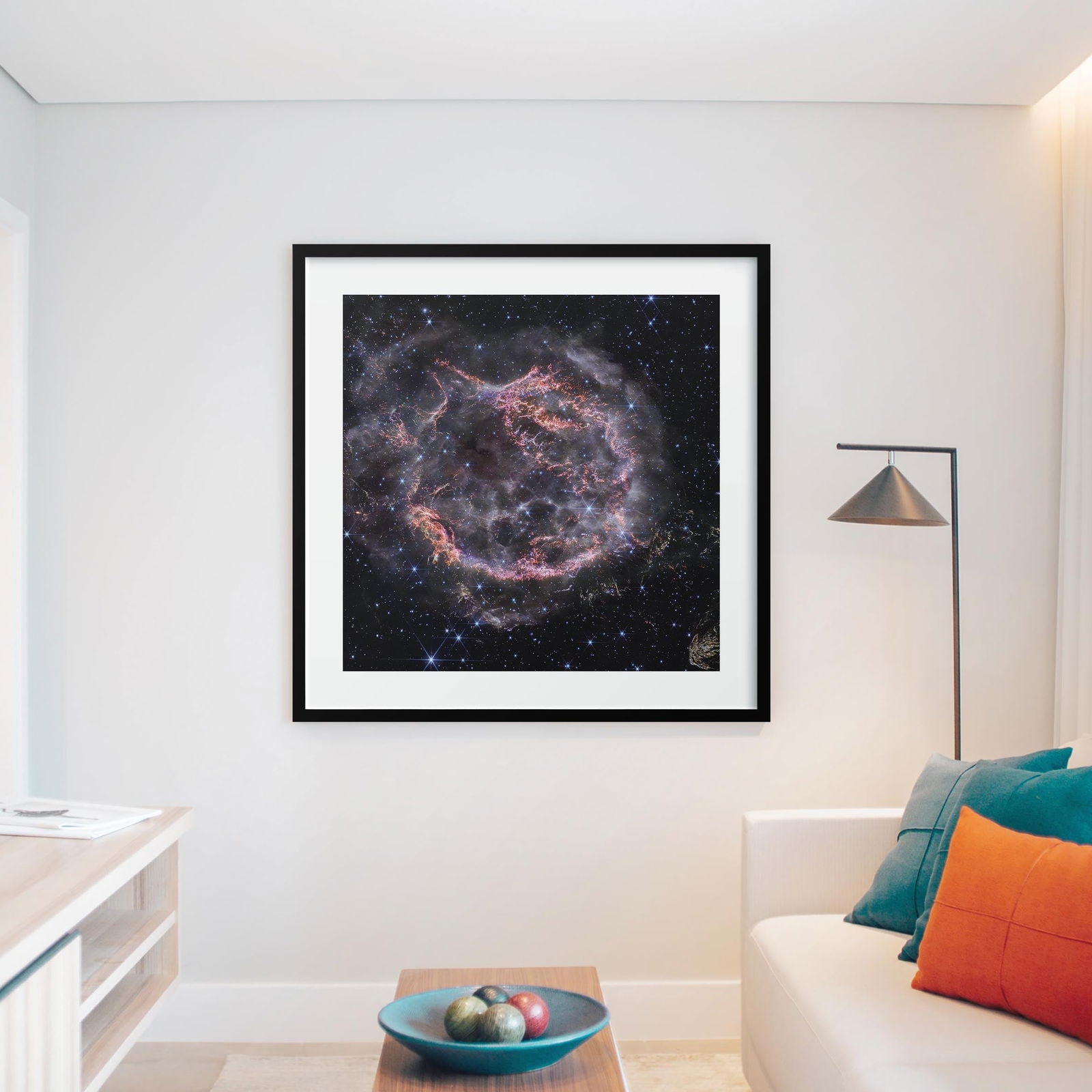 Supernova Cassiopeia A Space Hubble Telescope - Rolled Poster Wall Art Print - House Prints