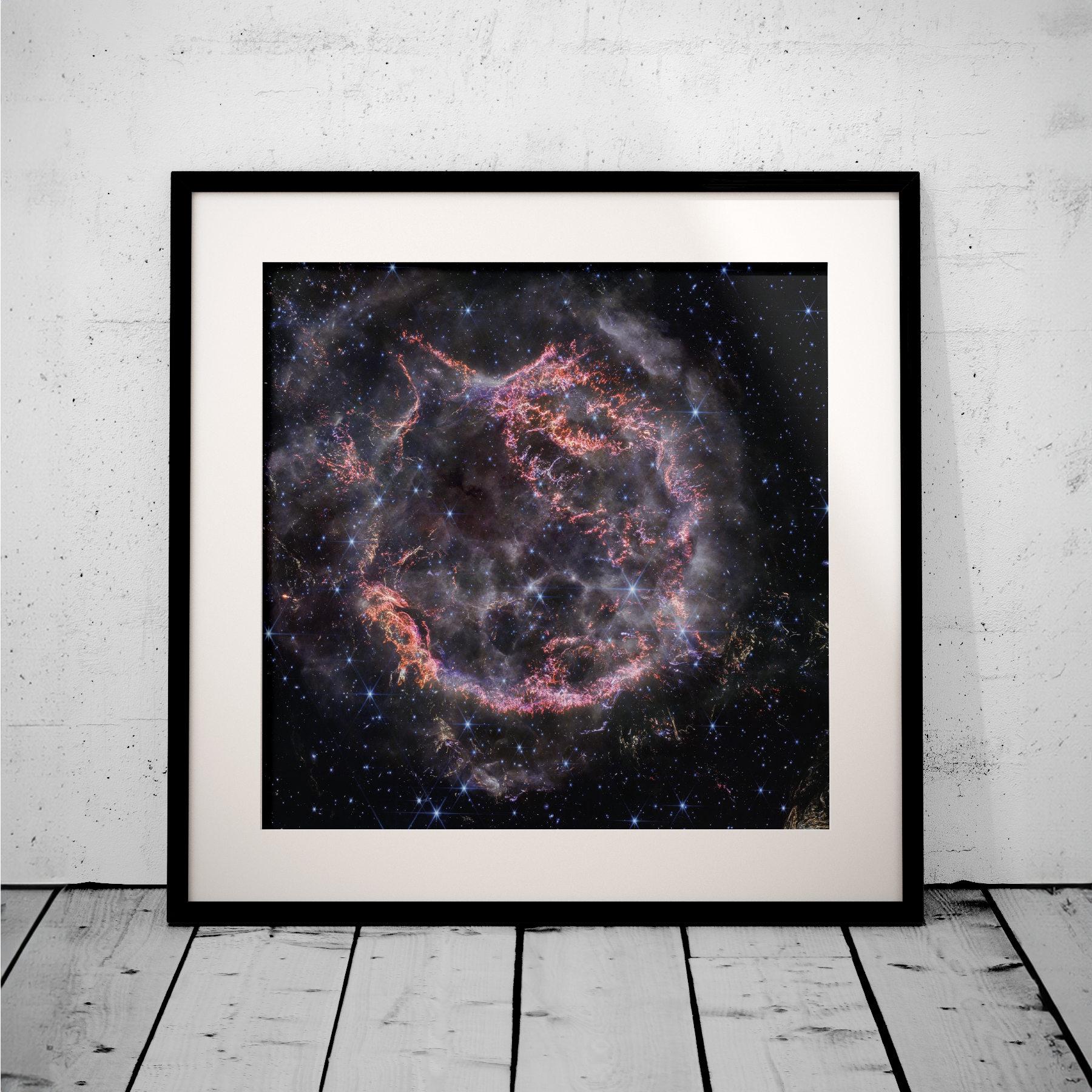 Supernova Cassiopeia A Space Hubble Telescope - Rolled Poster Wall Art Print - House Prints