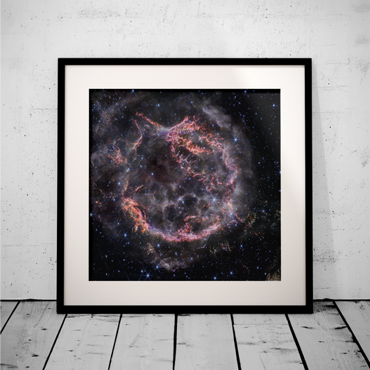 Supernova Cassiopeia A Space Hubble Telescope - Rolled Poster Wall Art Print - House Prints