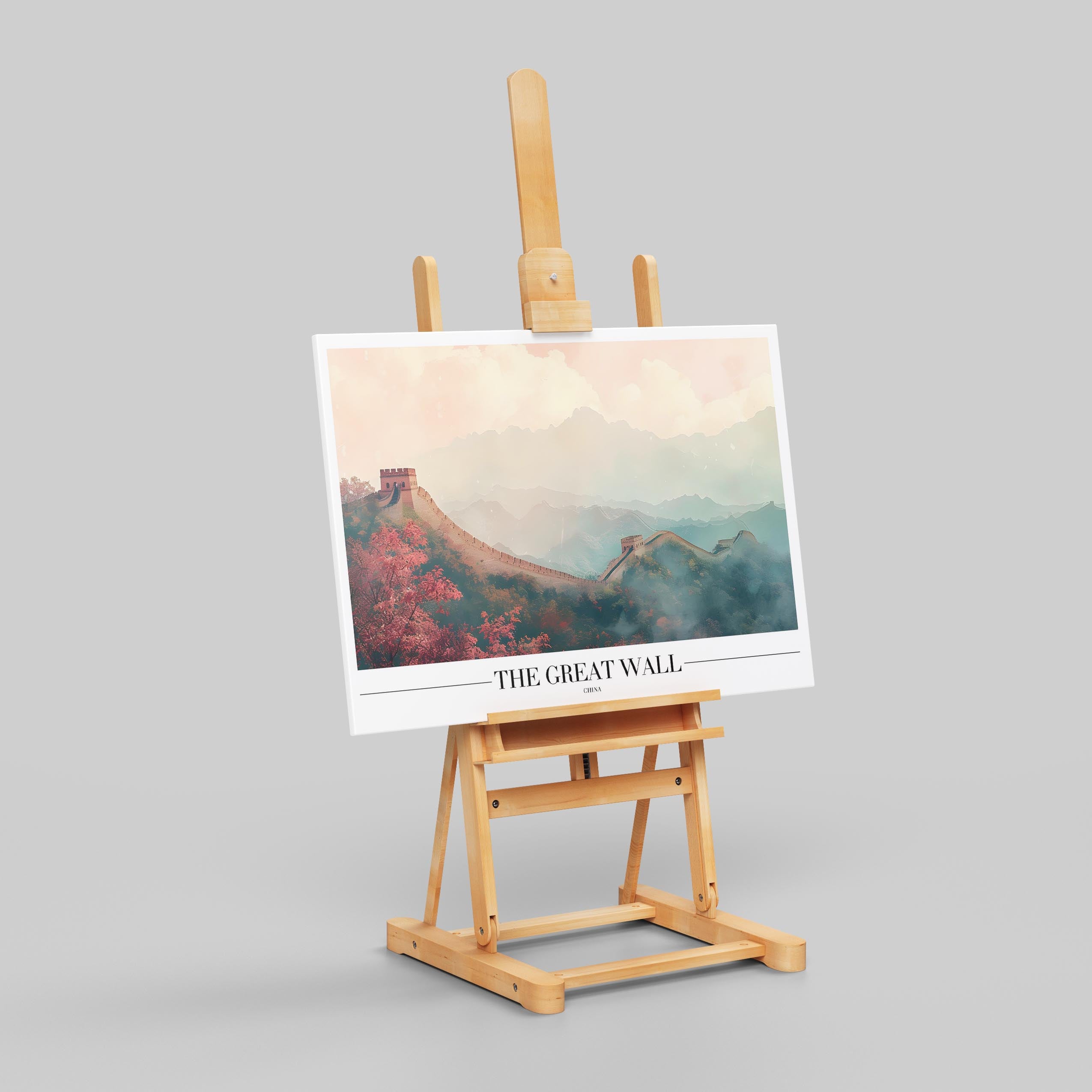 The Great Wall of China World Travel - Framed Canvas Wall Art Print | House Prints