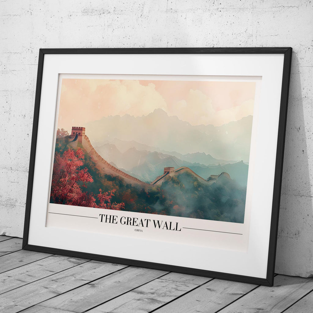 The Great Wall of China World Travel - Rolled Poster Wall Art Print | House Prints
