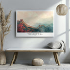 The Great Wall of China World Travel - Framed Canvas Wall Art Print | House Prints