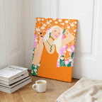 The Artist - Rosalinde Clara - Framed Canvas Wall Art Print | House Prints
