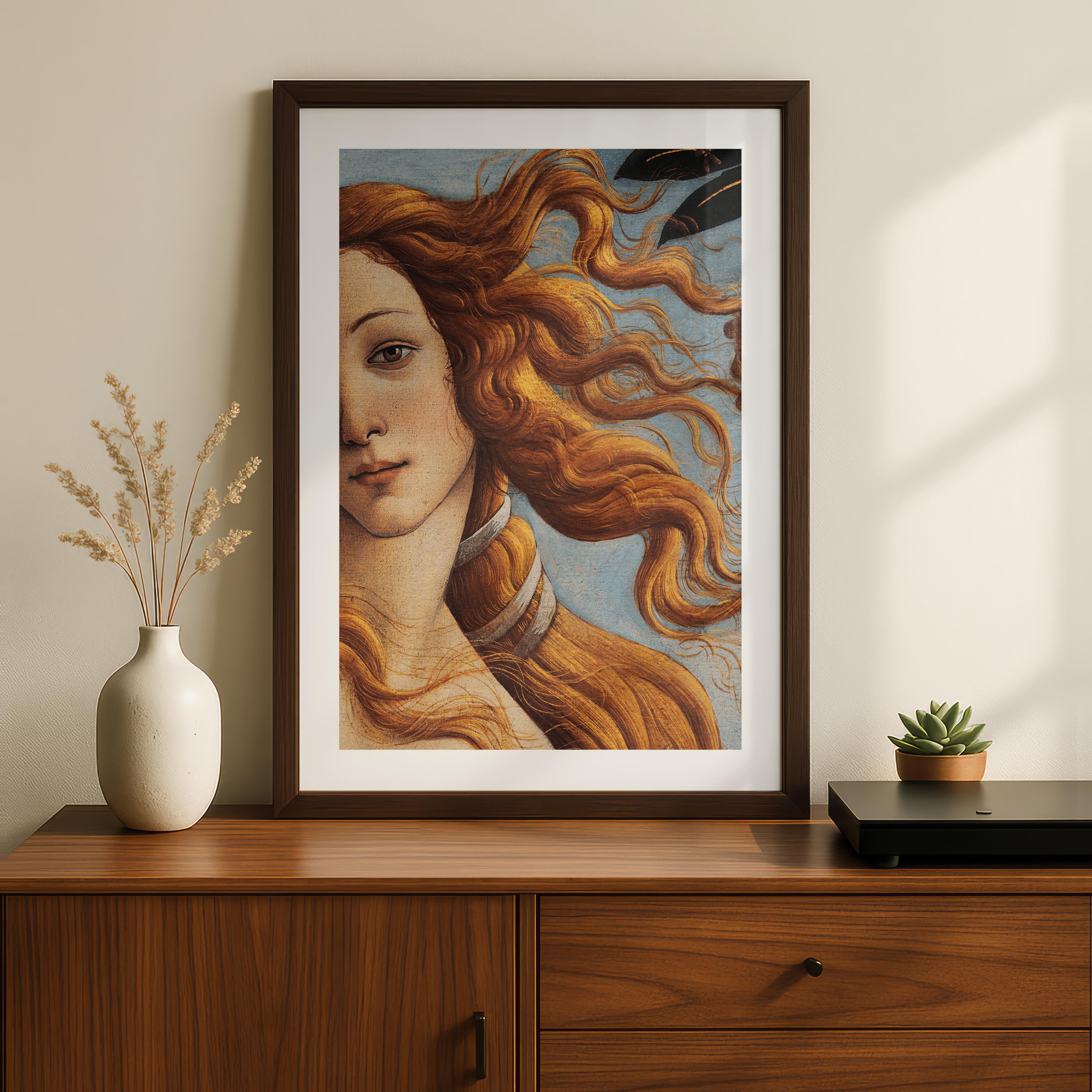 The Birth of Venus Iconic Exhibition - Sandro Botticelli - Rolled Poster Wall Art Print