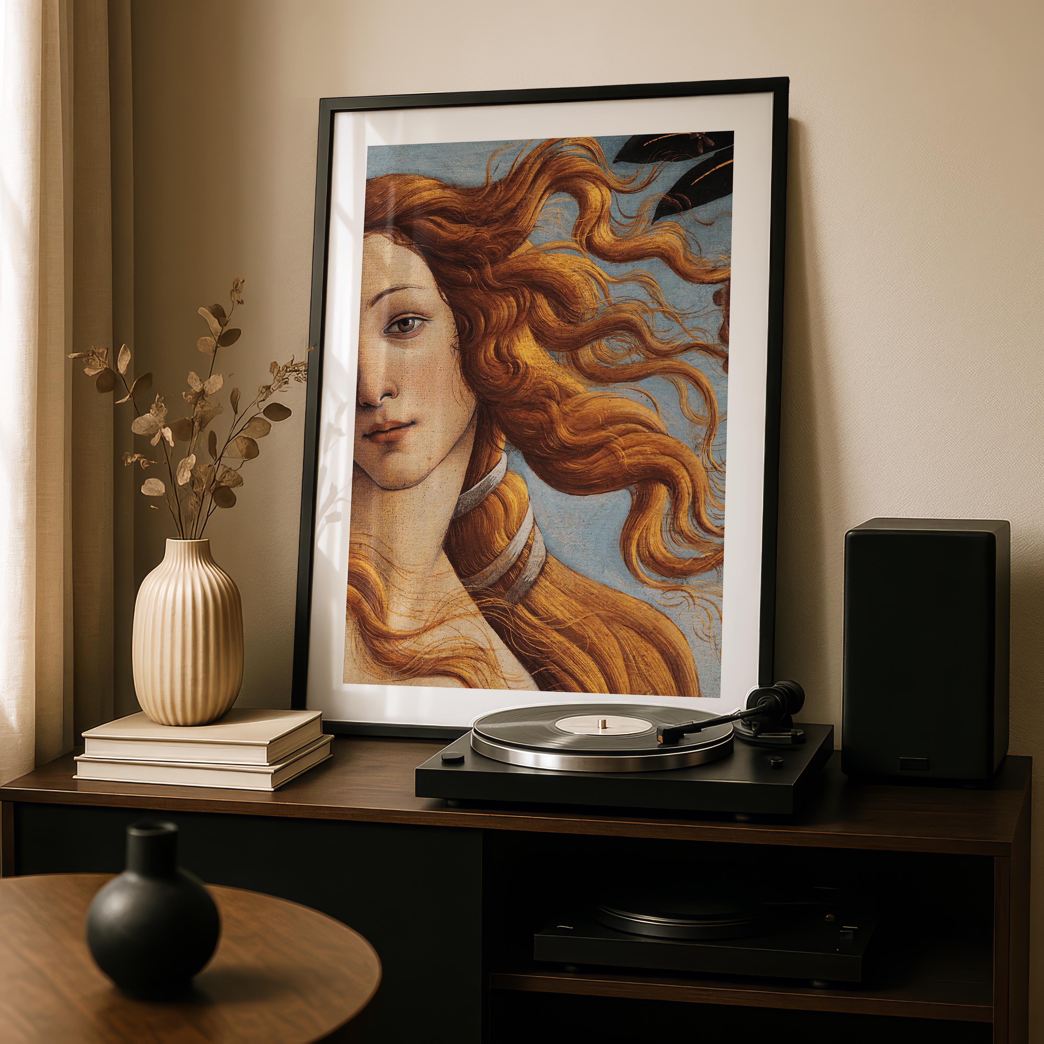 The Birth of Venus Iconic Exhibition - Sandro Botticelli - Rolled Poster Wall Art Print