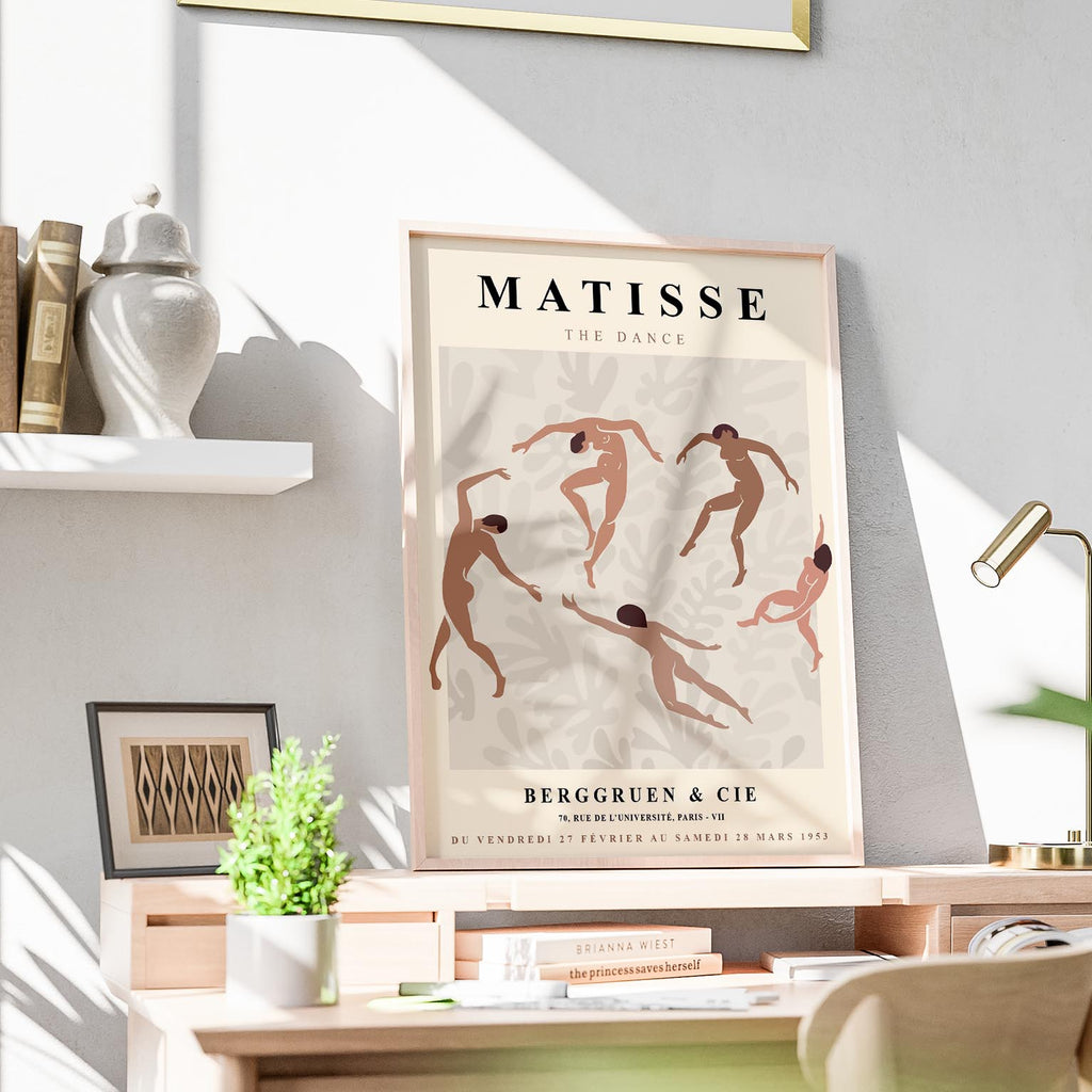The Dance Abstract Swimming - Henri Matisse - Rolled Poster Wall Art Print | House Prints