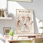 The Dance Abstract Swimming - Henri Matisse - Rolled Poster Wall Art Print | House Prints