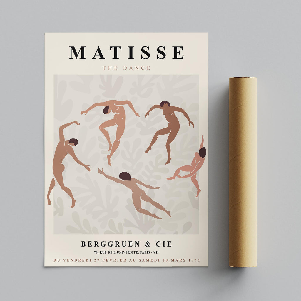 The Dance Abstract Swimming - Henri Matisse - Rolled Poster Wall Art Print | House Prints