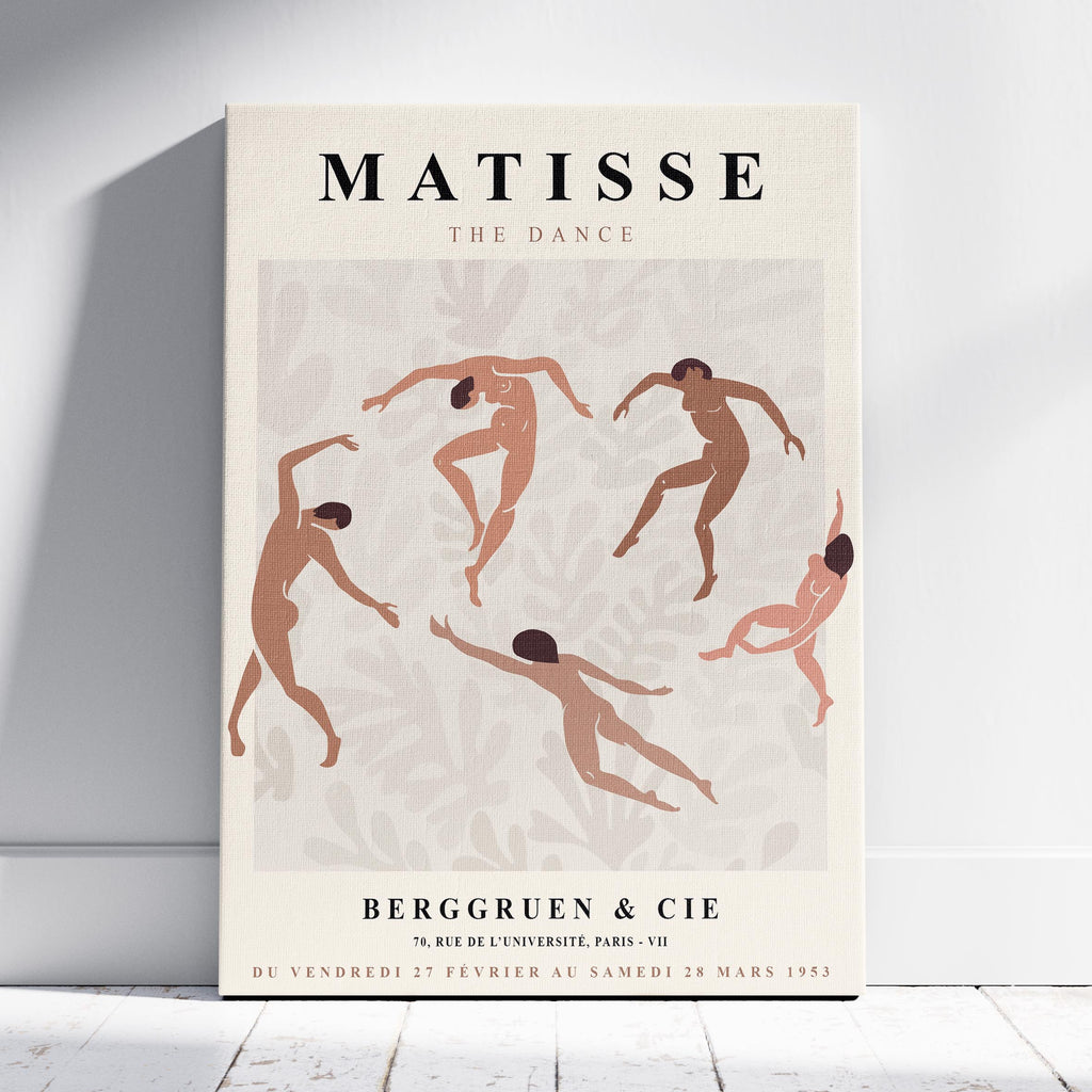The Dance Abstract Swimming - Henri Matisse - Framed Canvas Wall Art Print | House Prints
