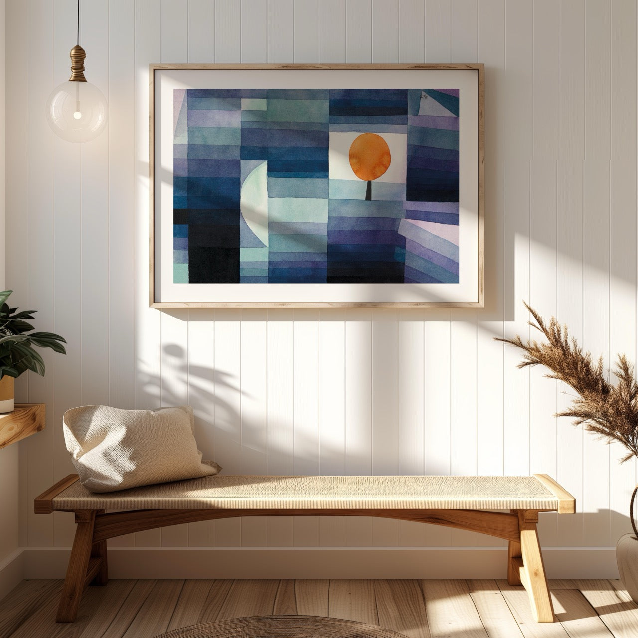 The Harbinger of Autumn - Paul Klee - Rolled Poster Wall Art Print | House Prints