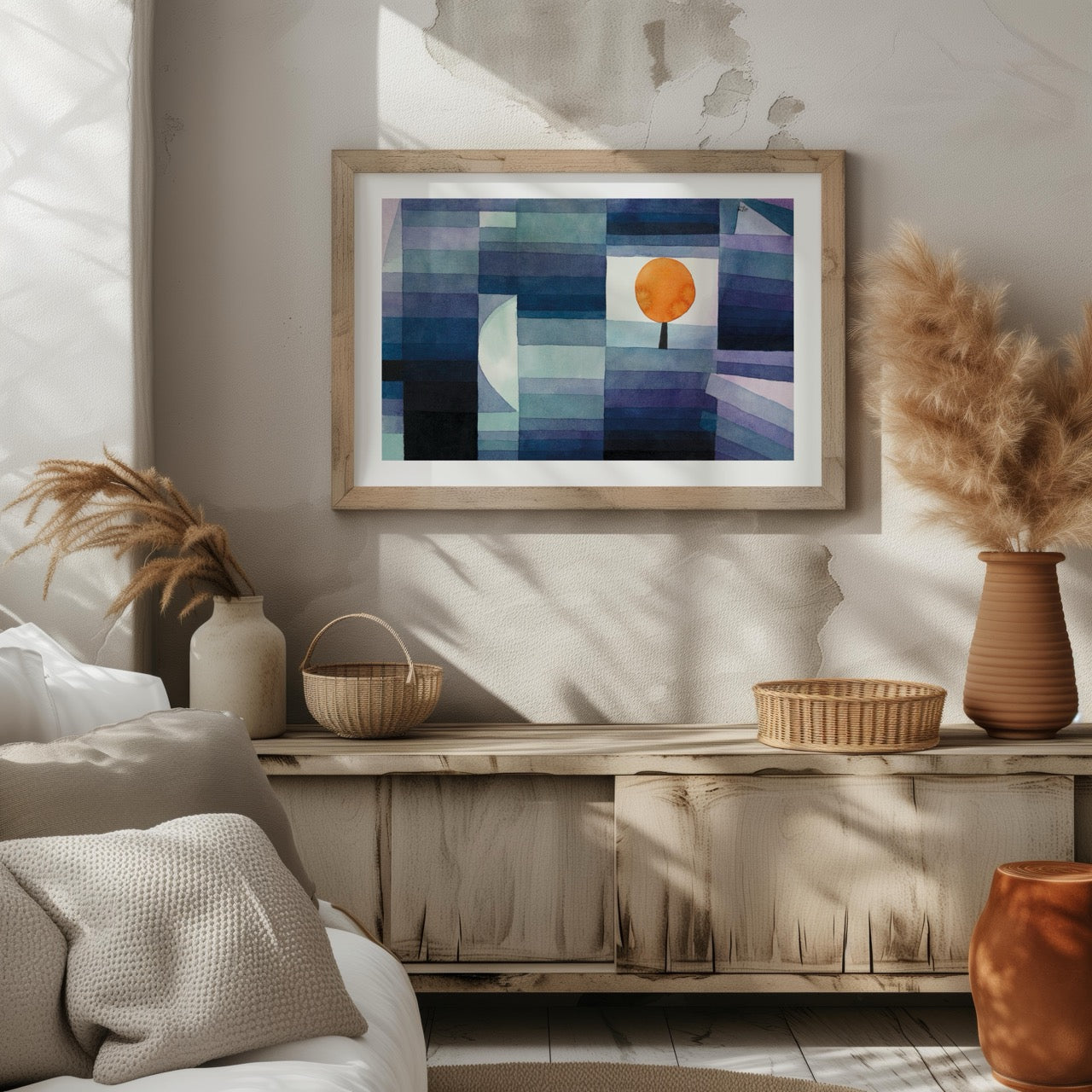 The Harbinger of Autumn - Paul Klee - Rolled Poster Wall Art Print | House Prints