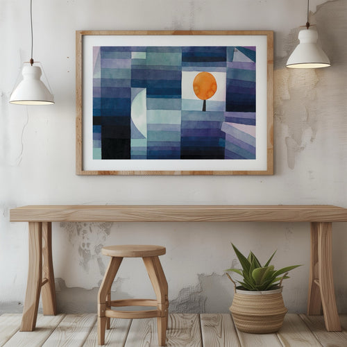 The Harbinger of Autumn - Paul Klee - Rolled Poster Wall Art Print | House Prints