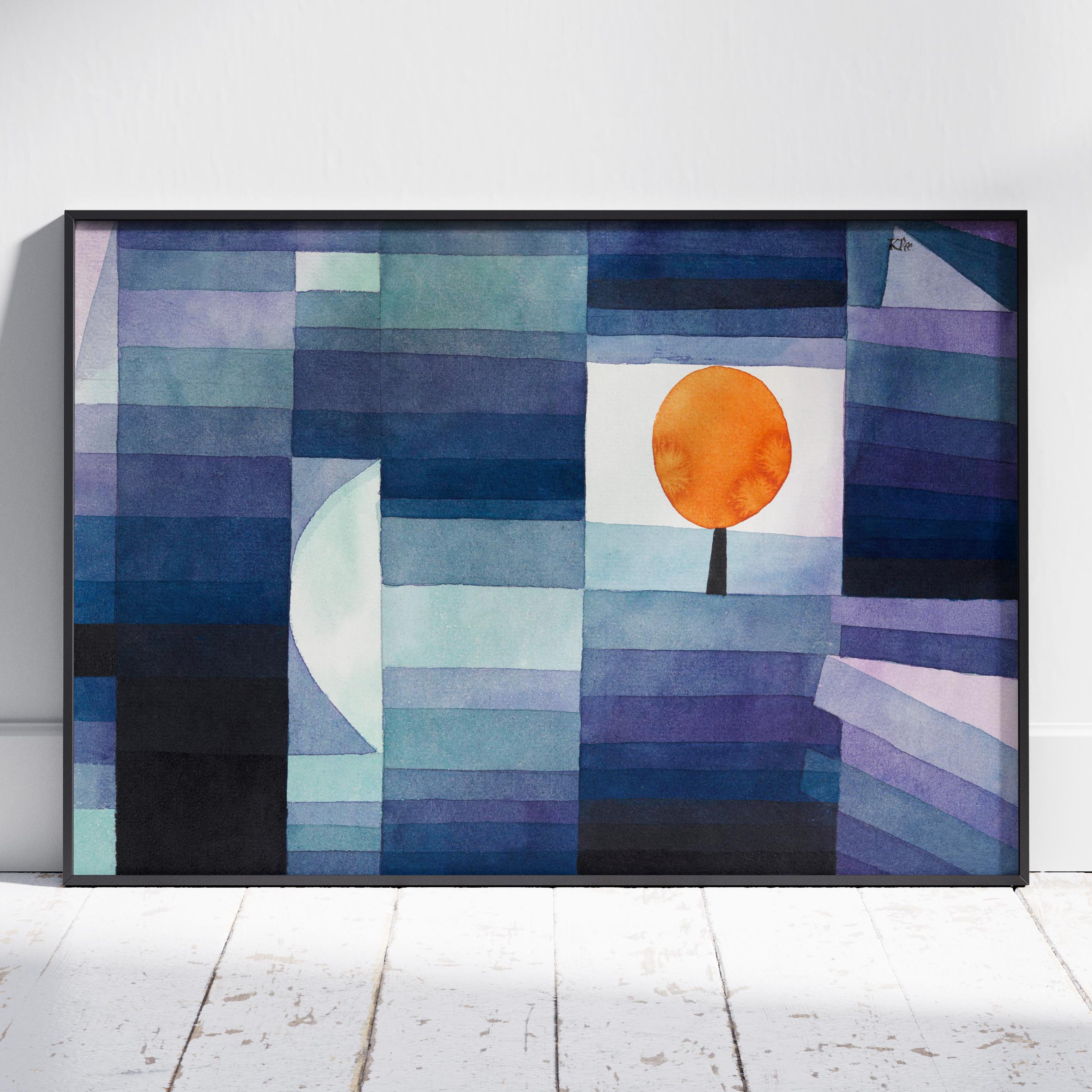 The Harbinger of Autumn - Paul Klee - Rolled Poster Wall Art Print | House Prints