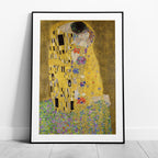 The Kiss - Gustav Klimt - Rolled Poster Wall Art Print | House Prints