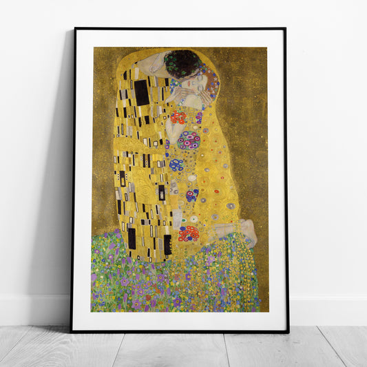 The Kiss - Gustav Klimt - Rolled Poster Wall Art Print - House Prints