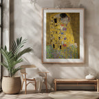 The Kiss - Gustav Klimt - Rolled Poster Wall Art Print | House Prints