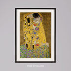 The Kiss - Gustav Klimt - Rolled Poster Wall Art Print | House Prints