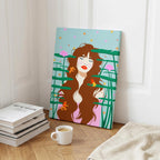 The Quiet Waters - Rosalinde Clara - Framed Canvas Wall Art Print | House Prints