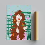 The Quiet Waters - Rosalinde Clara - Rolled Poster Wall Art Print | House Prints