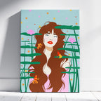 The Quiet Waters - Rosalinde Clara - Framed Canvas Wall Art Print | House Prints