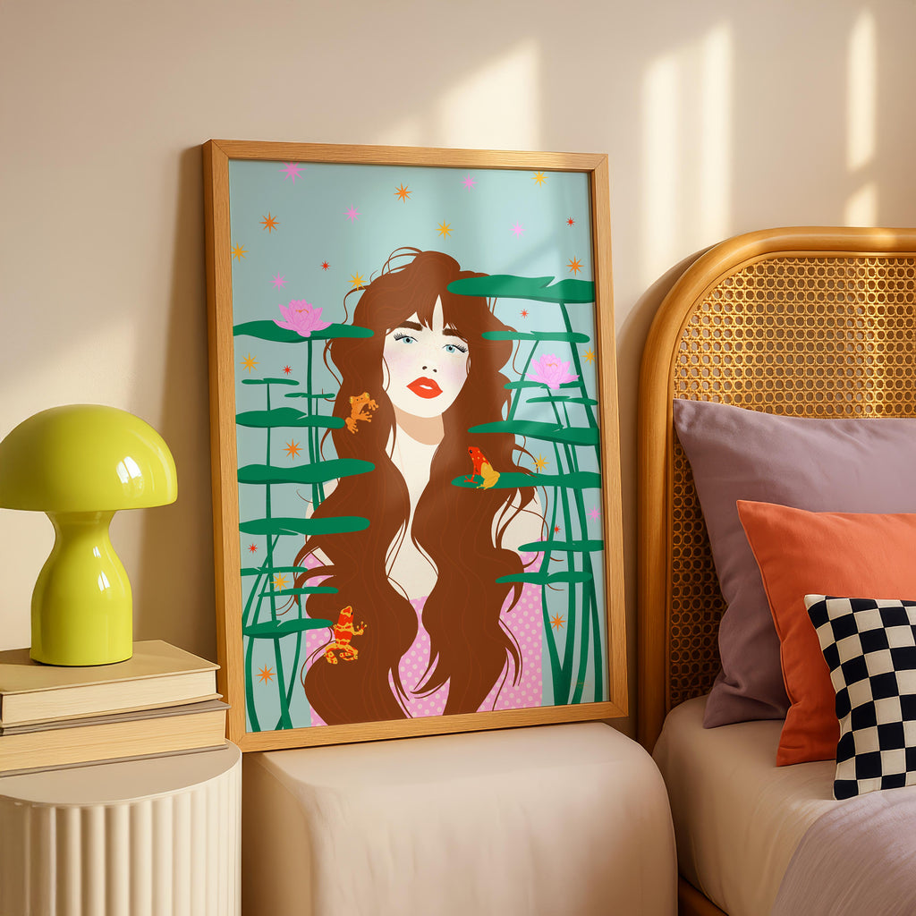 The Quiet Waters - Rosalinde Clara - Rolled Poster Wall Art Print | House Prints