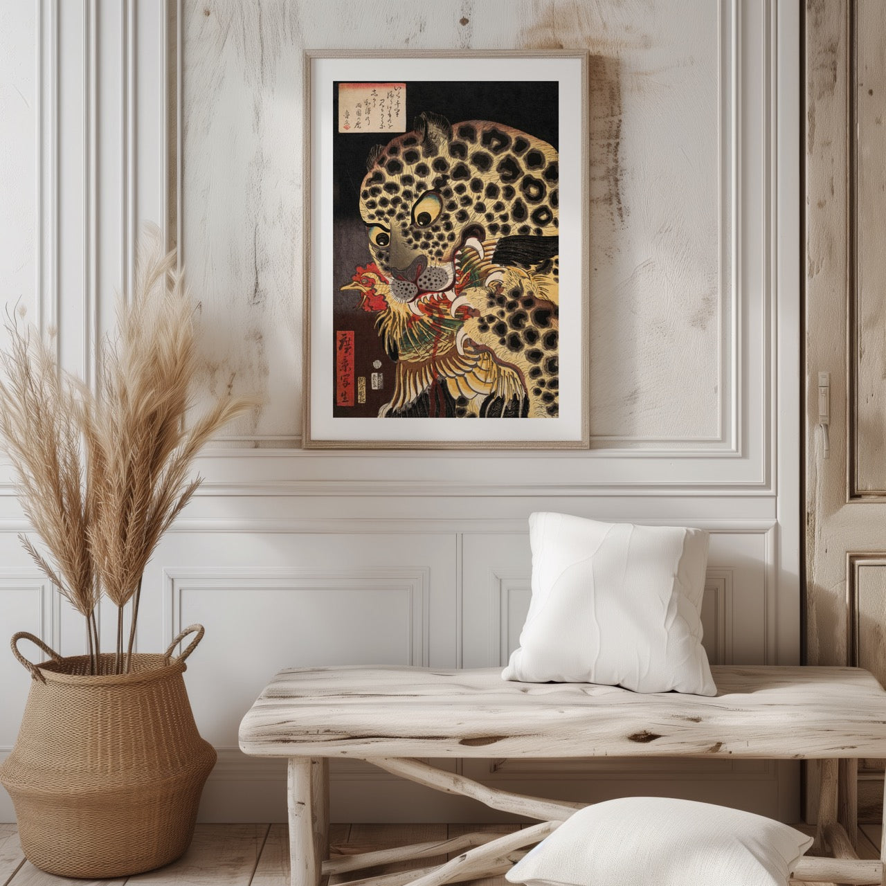 The Tiger of Ryōkoku - Hirokage - Rolled Poster Wall Art Print - House Prints